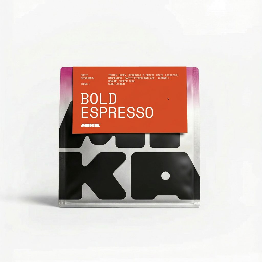 MIKA Bold Espresso Indian Honey & Brasilien 500g